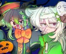 ミニキャラ・1枚絵様々なイラストを作成致します イラスト制作！貴方専用のイラストを描きます！！ イメージ2