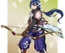 あなただけのTRPG/マダミス用立ち絵描きます あなたのイメージぴったりのPCを連れて行きませんか？ イメージ2