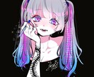 イラストのご依頼募集してます カラフルで少しダークな雰囲気が得意です･･･♡ イメージ8