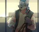ケモノ系イラスト描きます 立ち絵、動画サムネ、その他ご要望に合わせて制作いたします！ イメージ2