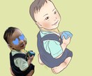 お子様の写真からイラスト作成します SNSのアイコンなどにどうぞ♡ イメージ4