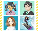 ポップなSNS用アイコンお描きします あなただけのオリジナルアイコンを！最短二日、似顔絵もOK！ イメージ4
