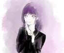 柔らかな印象の似顔絵お描きします かわいい、柔らかい色合いの似顔絵 イメージ2