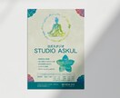 シンプルでスタイリッシュなチラシ作成します 相手の心に刺さるチラシ・フライヤーを現役のプロが作成します。 イメージ2