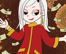 ポップなキャラクターを描きます どこかで見たあの絵柄であなたの創作キャラクターを再現！ イメージ1