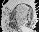 緻密なペン画描きます 緻密なペン画で雰囲気のあるイラストを イメージ3