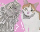 データでお渡し♡ペットの似顔絵をアートに描きます SNSのアイコン、グッズへの加工も自由♪ イメージ3