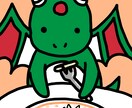 ゆる~いキャラクター作成します お店やSNSアイコンに使えるキャラクターを作成します イメージ2