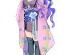女の子(TRPG、ゲームモブC等何でも使用可)ます 商用利用や、表情差分、ポーズ差分も作成可能！ イメージ3