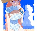 IRIAMU・TRPG・立ち絵・一枚絵承ります 立ち絵・サムネ・グッズ等のイラストを描かせてください！ イメージ4