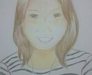 水彩色鉛筆で似顔絵お描きします お祝いなどの記念におすすめです！ イメージ2
