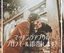 マッチングアプリのプロフィール欄添削します 1200いいね！獲得の私があなたのプロフィールを添削します イメージ1