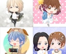 短納期！高クオリティ！SNS用ミニキャラ描きます 可愛い・見やすい・使いやすい絵柄のミニキャラを描きます！ イメージ5