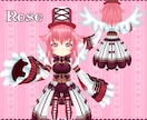 VRM、VRChat3Dモデルを制作します Vtuverも可！三面図のイラスト制作から承ります！ イメージ7