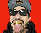 写真をドット絵にします お手持ちのお写真をもとにドット絵を制作します♪ イメージ3