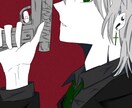 お手軽な値段で即日でイラスト描きます アイコン、配信背景など描きます イメージ3