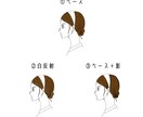 先着10名限定価格！横顔アイコンを描きます ✓小物は３点まで無料♪✓即日～3日の納品！ イメージ1