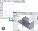 2DCADによる図面トレースを行います 古い図面やPDFから2Dデータ作成 イメージ1