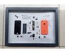 携帯分解アートテンプレート販売｜商用利用OKます 本物の携帯分解写真を使ったリアルなアートテンプレート イメージ2