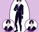 アニメ風な映える立ち絵イラスト作成します TRPG★IRIAM★配信★ゲームキャラクター作成！ イメージ3