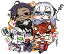 動画配信者様のサムネイルや支援絵作成致します 支援イラストをもっと増やしたい方！ イメージ3