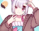 サムネイルにぴったりなキャラ単体イラスト描きます 配信サムネイルやMV素材に！透明感のあるイラストで彩ります イメージ4