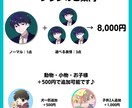 男性にオススメ♪アイコン表情4点セット描きます ビジネス副業に！SNSアイコンやブログ・YouTubeなどに イメージ4