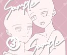 量産夢絵、コテ同を描きます かわいい男女を描くのが大得意の絵師が描かせていただきます! イメージ4