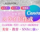 伝わる資料Canvaで制作します あなたの思い伝わる「カタチ」に整えます イメージ1
