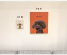 愛犬・愛猫の似顔絵を描きます 世界に一つだけのうちのこイラストをキャンバスに イメージ5