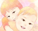 優しい雰囲気の似顔絵を描きますます 日常の写真の被写体だけを抜き出し似顔絵に！ イメージ1