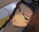 商用利用込∕美少女や男の子のイラスト承ります 美少女､かっこいい男性を魅力的な表情で描くのが得意です イメージ4