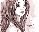 おしゃれな女の子描きます 挿絵、アイコンにいかがでしょう イメージ2