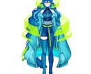 VTuberモデル制作(パーツ分けPSD)します Live2D用に丁寧にパーツ分け制作します イメージ3
