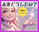 潜在意識・魂の望みをリーディングします 未来どうなる？より「どうしたい」を引出し最善のパラレルシフト イメージ1