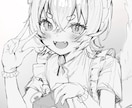 キラキラちゅるんとしたラフ画描きます ラフ画でも絵力がたっぷりです！ イメージ8