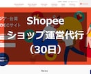 Shopee（越境EC）ショップ運営を代行します 出店・出品・プロモーション設定・チャット代行等（30日） イメージ1