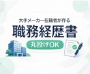 忙しい方向け｜丸投げOKで職務経歴書を作成します 忙しくても妥協したくない方へ。転職活動の面倒、私が請負います イメージ1
