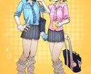 商用利用可〇可愛らしいキャライラストをお描きします 挿絵・アイコン・ヘッダー・立ち絵・グッズ等にいかがでしょうか イメージ5