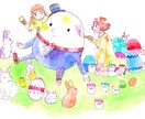 お手頃価格でイラストを描きます 一枚絵もアイコンも、アナログもOK。4〜10日で納品します イメージ7