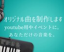 オリジナル楽曲を作ります BGM、youtube動画用、イベント用など様々なシーンに。 イメージ1