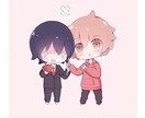 イラスト制作、Pv制作します 絵柄がかわいい系です。ちびキャラとくい～ イメージ6