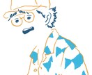 線画イラスト、描きます 強弱のある線、色使いがポイント◎ イメージ8