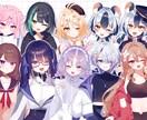 キャラデザからモデリングまで一括で制作します 高可動域でかわいいモデルをお作りします！ イメージ3