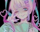 アイコン用イラスト描きます 人とは違うダウナーな雰囲気のアイコンにしてみませんか？ イメージ1