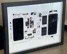 携帯分解アートテンプレート販売｜商用利用OKます 本物の携帯分解写真を使ったリアルなアートテンプレート イメージ8