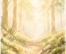 絵本のような優しいアートを制作します 毎日に小さな幸せを届ける一枚のアート イメージ3