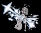 耽美でアンニュイな女の子の絵を描きます イメージがぼんやりでも丁寧にヒアリングしていきます︎✦︎ イメージ3