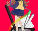絵柄寄せ〇アニメ塗りイラスト描きます ご要望や用途に合わせたイラストを作成 イメージ2