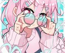 SNS用のポップで可愛いアイコン描きます あなただけのキャラクターアイコンでSNSをもっと楽しく♪ イメージ4